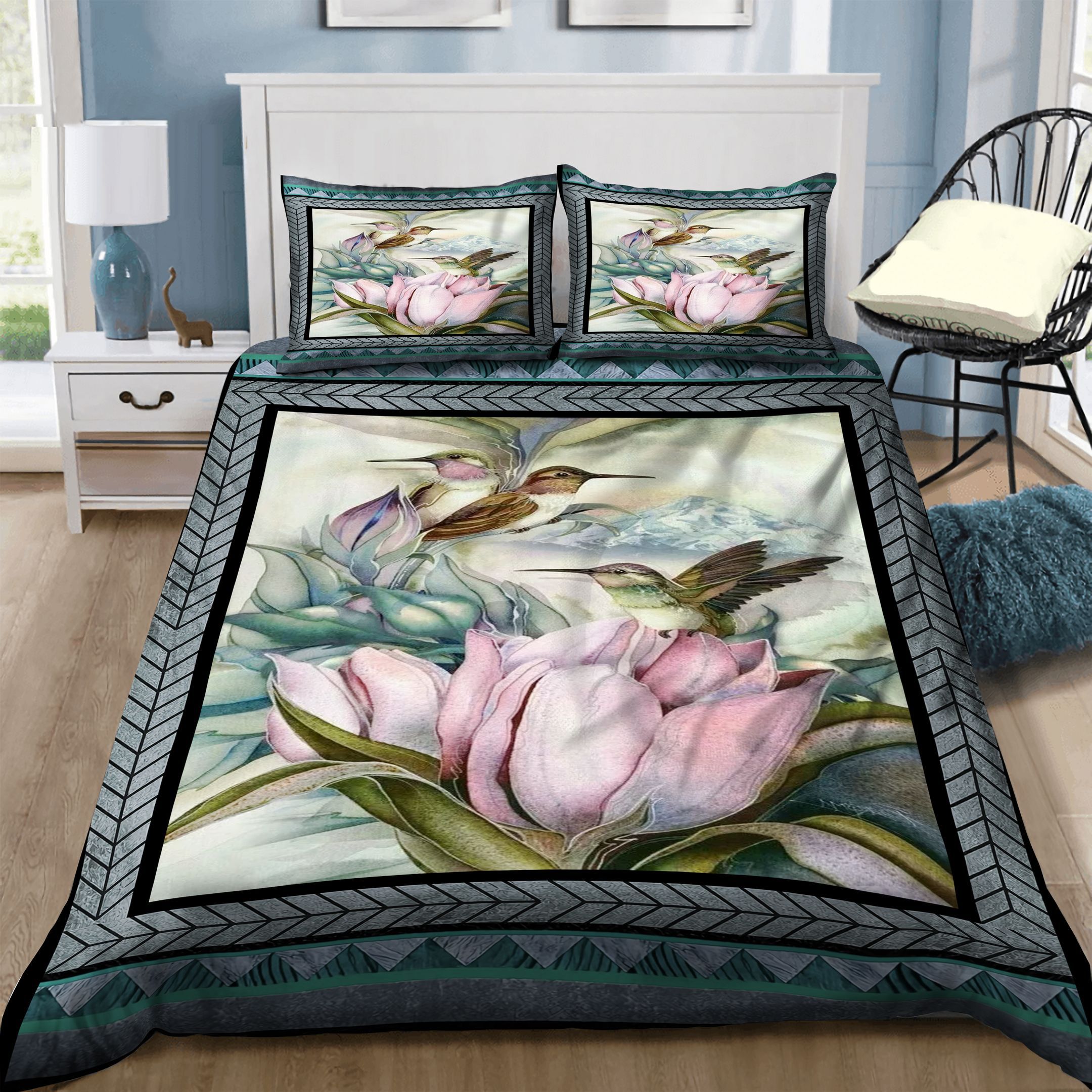 Hummingbird Bedding Set
