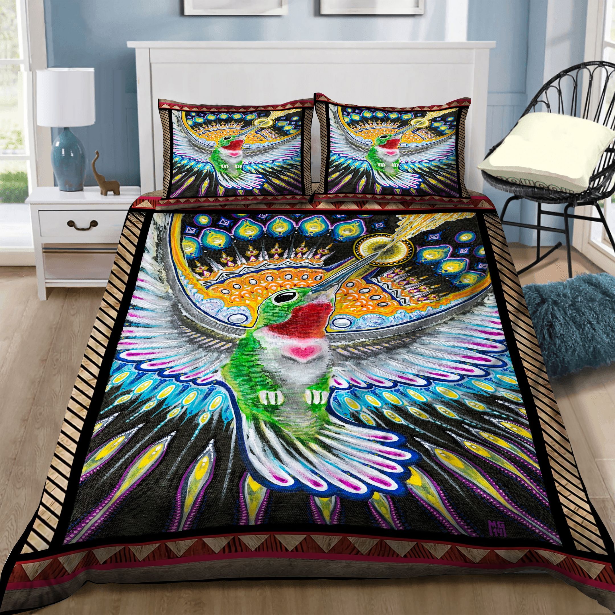 Hummingbird Bedding Set