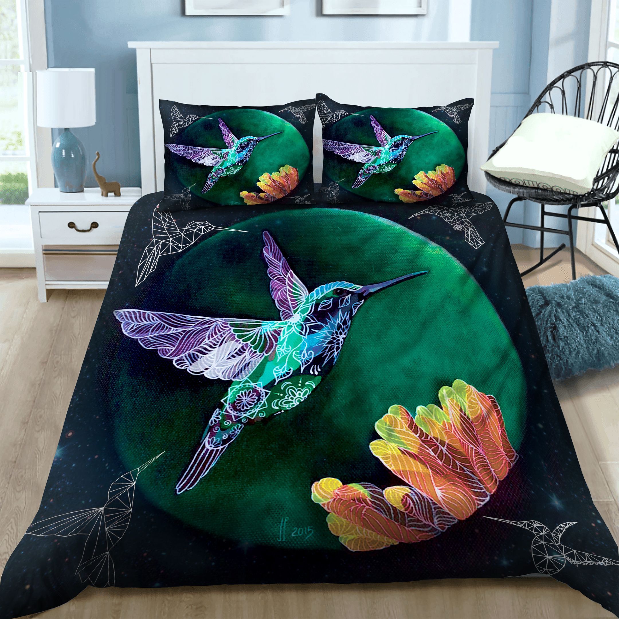 Hummingbird Bedding Set