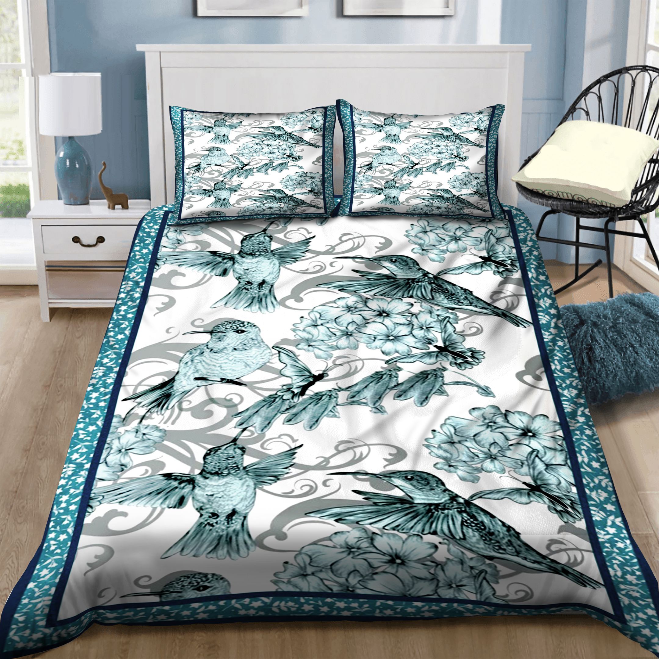 Hummingbird Bedding Set