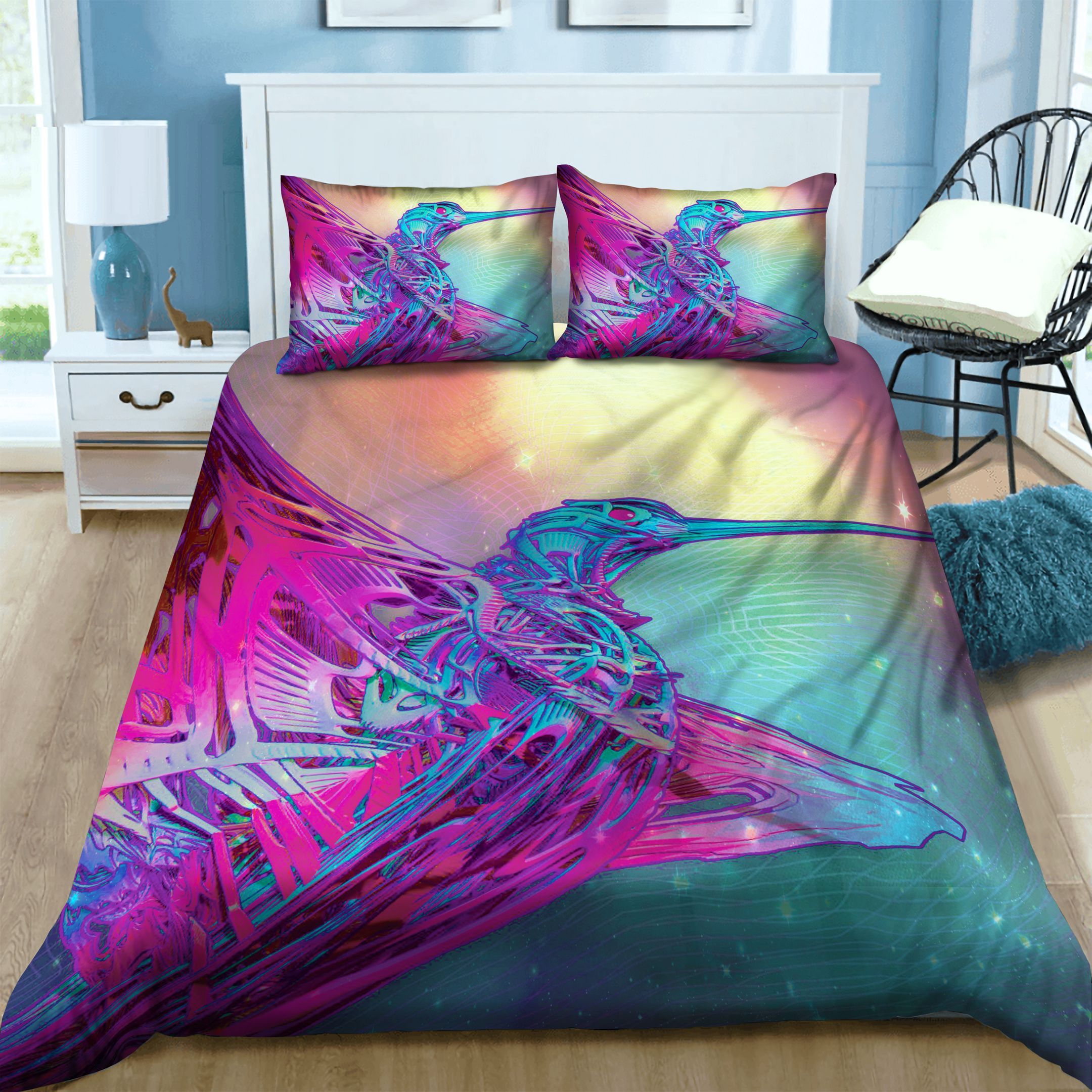 Hummingbird Bedding Set
