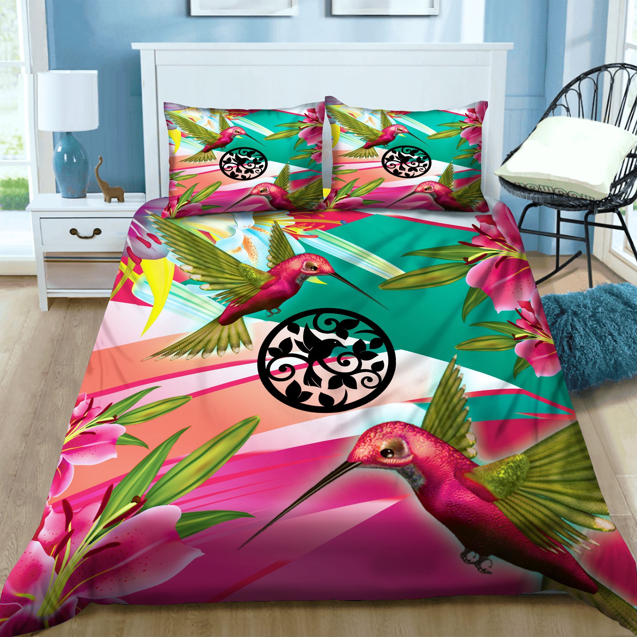 Hummingbird Bedding Set