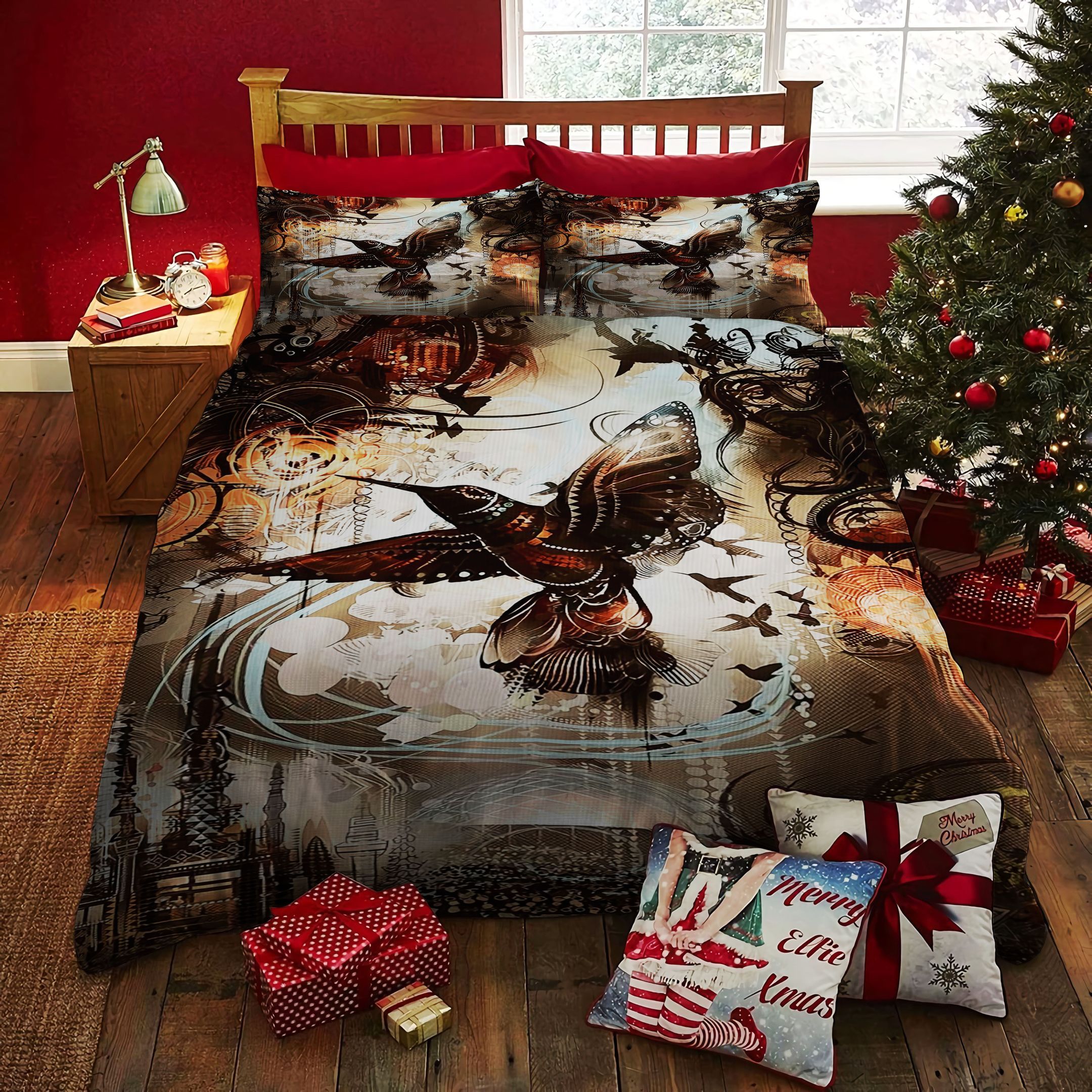 Hummingbird Bedding Set