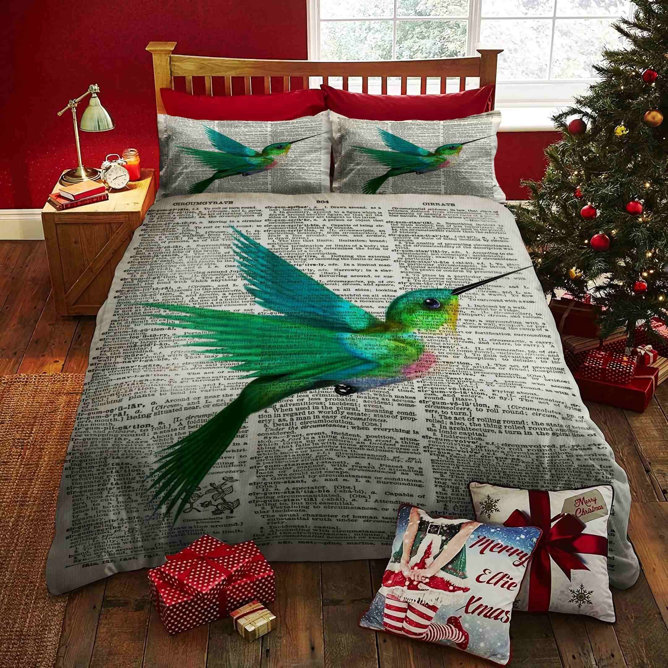 Hummingbird Bedding Set