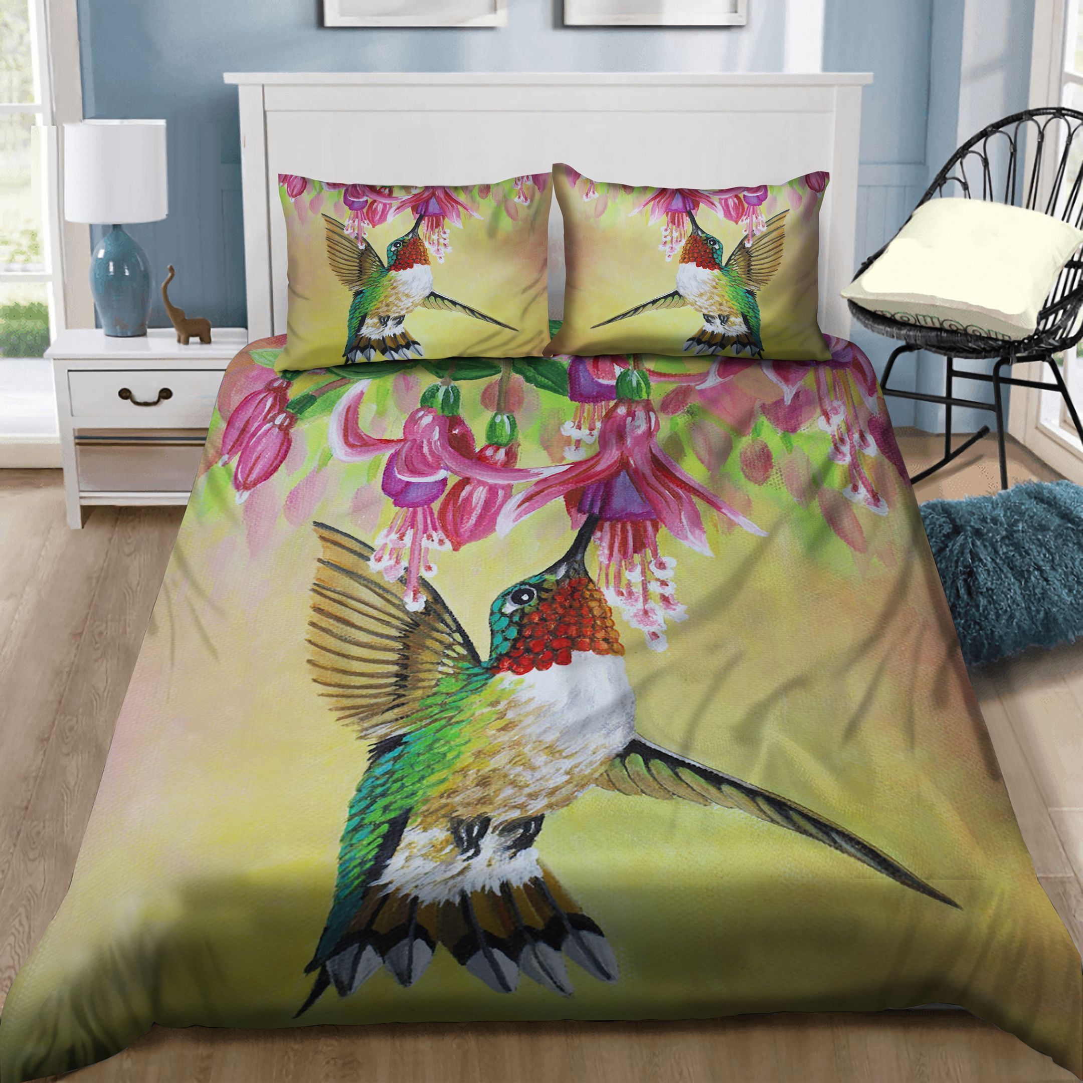 Hummingbird Bedding Set