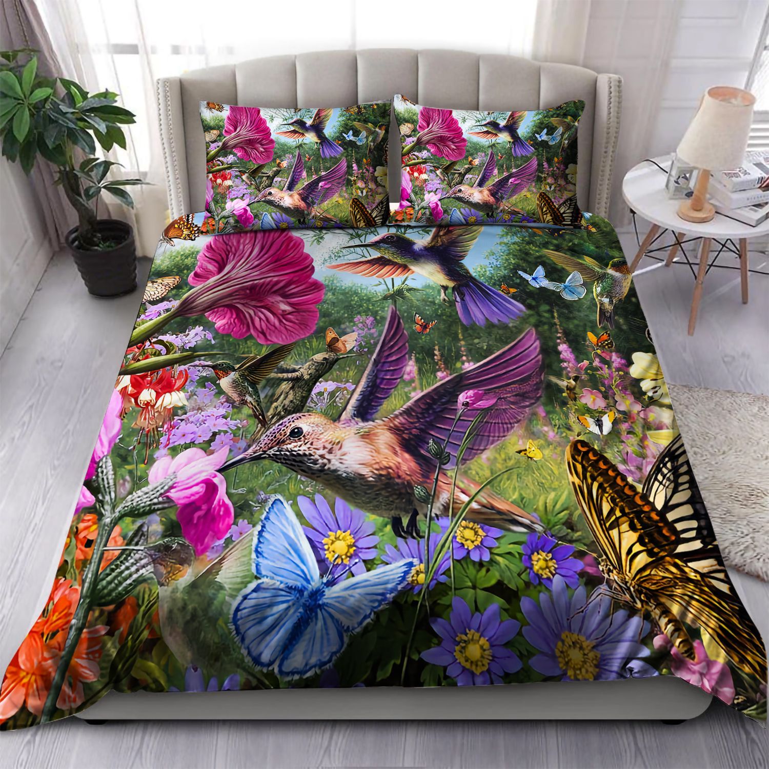 Hummingbird Bedding Set
