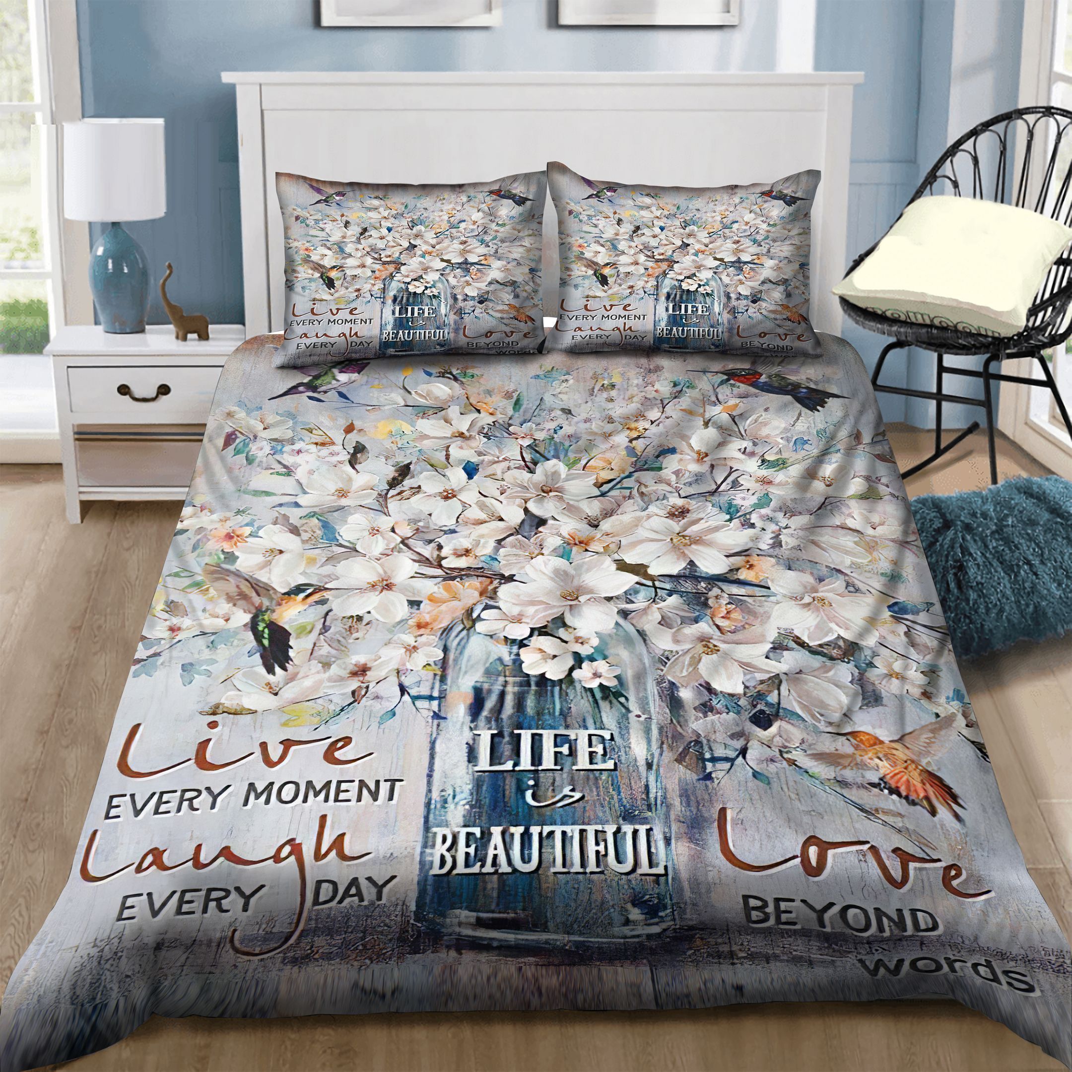 Hummingbird Bedding Set