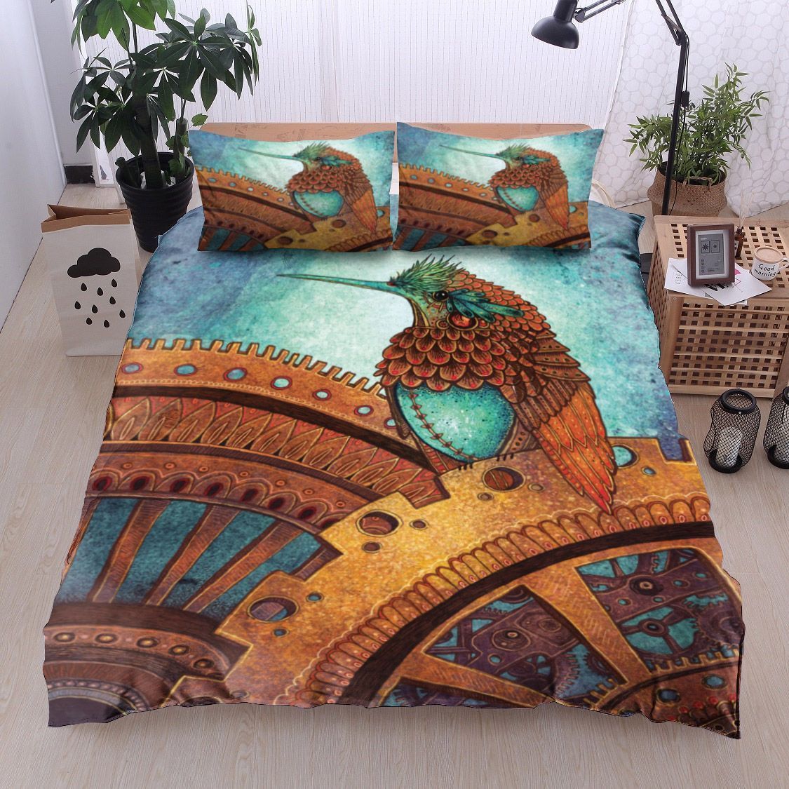 Hummingbird Bedding Set