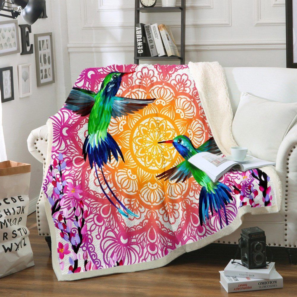 Hummingbird Sherpa Fleece