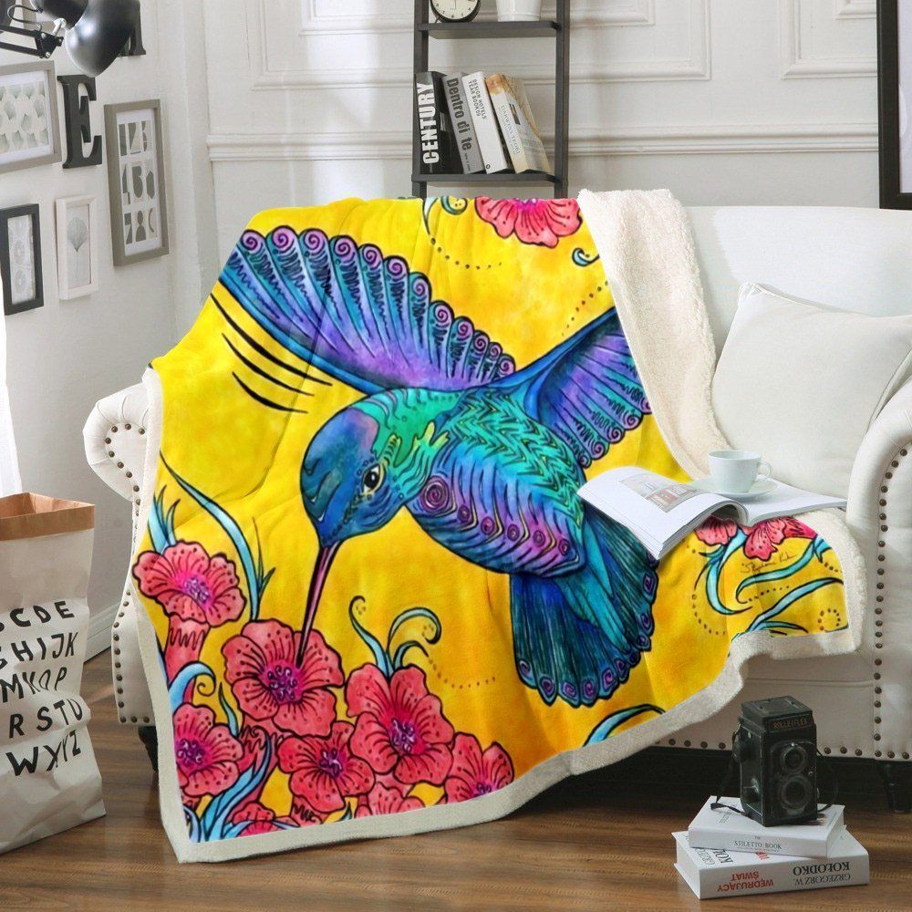 Hummingbird Sherpa Fleece