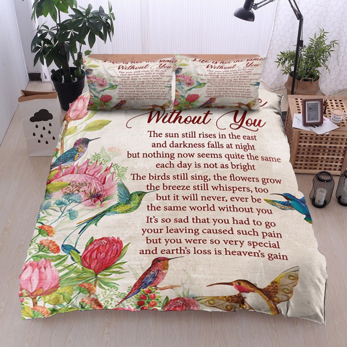 Hummingbird Bedding Set
