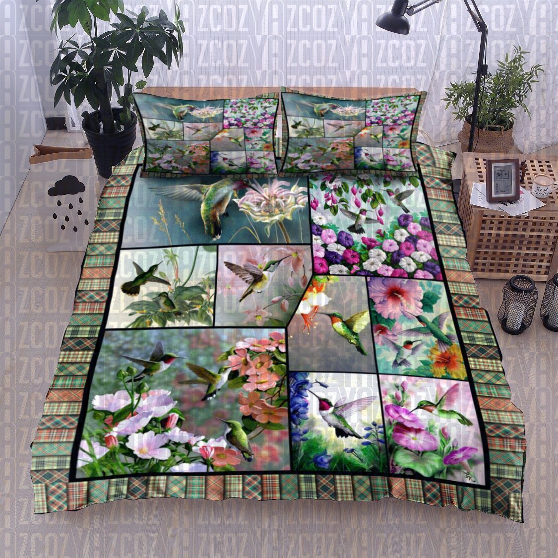Hummingbird Bedding Set