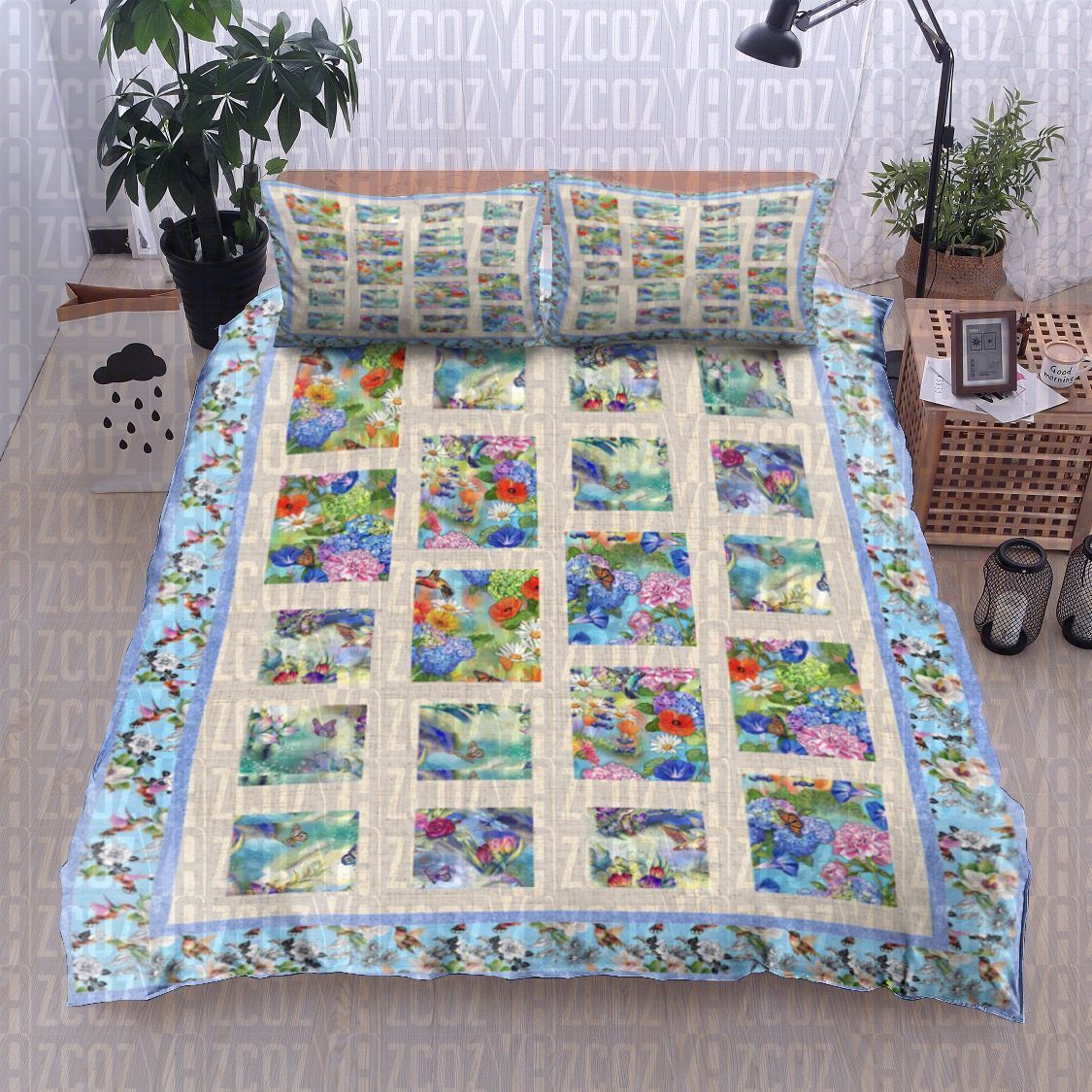 Hummingbird Bedding Set