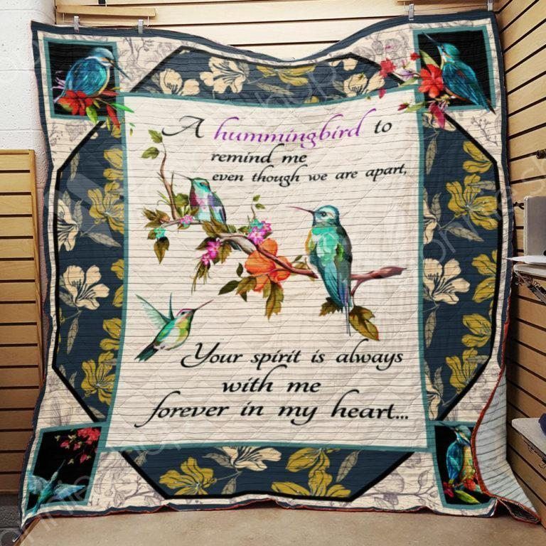 Hummingbird CLA0810297Q Quilt Blanket