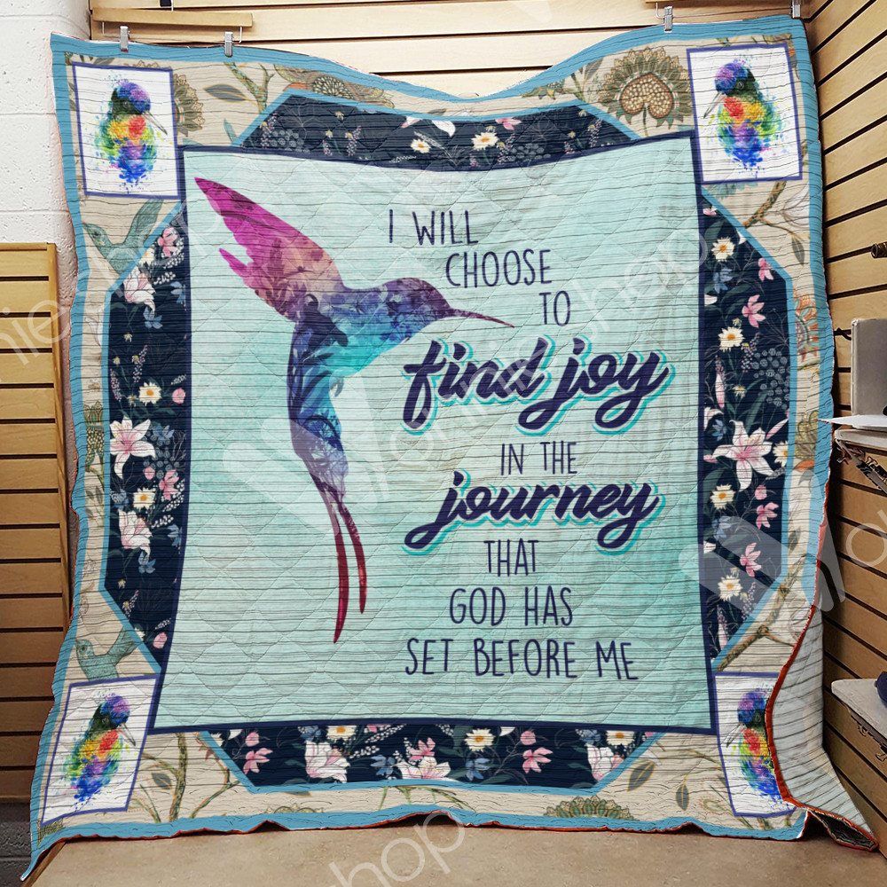Hummingbird CLD220720 Quilt Blanket