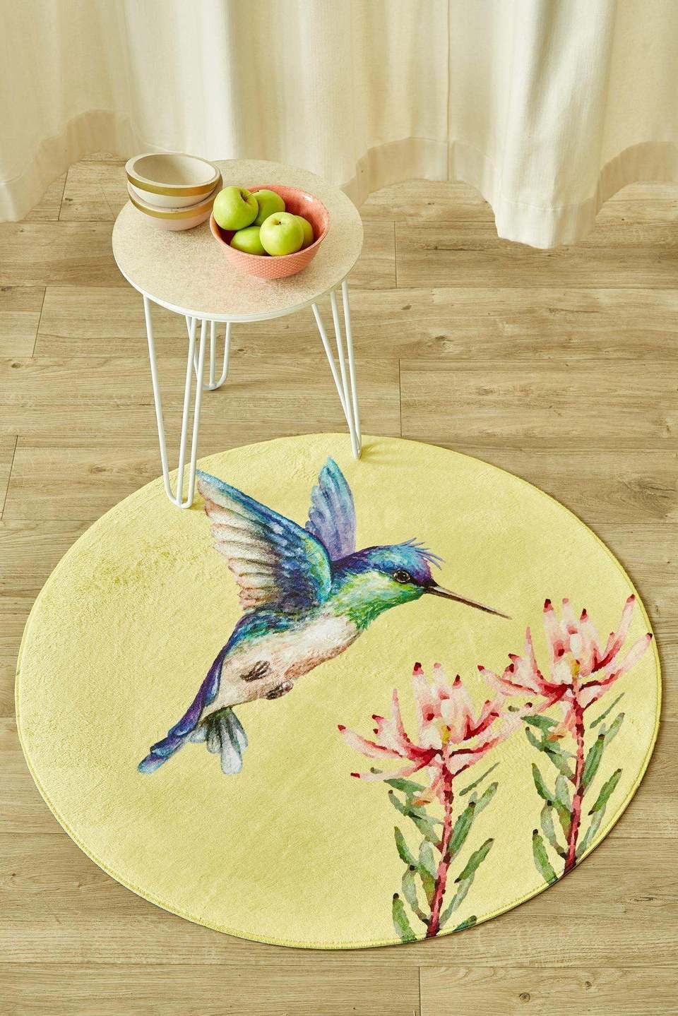 Hummingbird Round Carpet