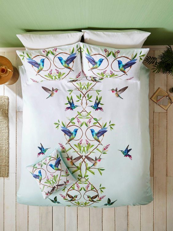 Hummingbird Bedding Set