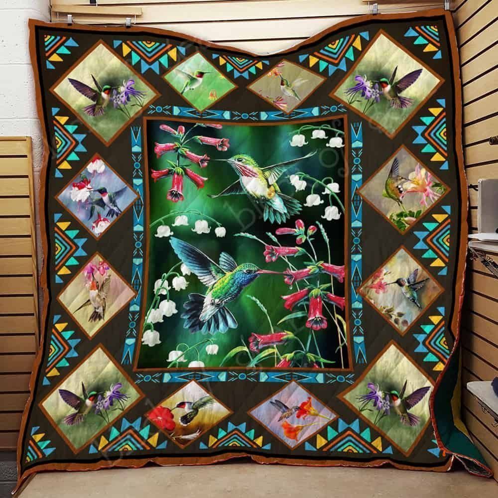 Hummingbird CLM270620 Quilt Blanket