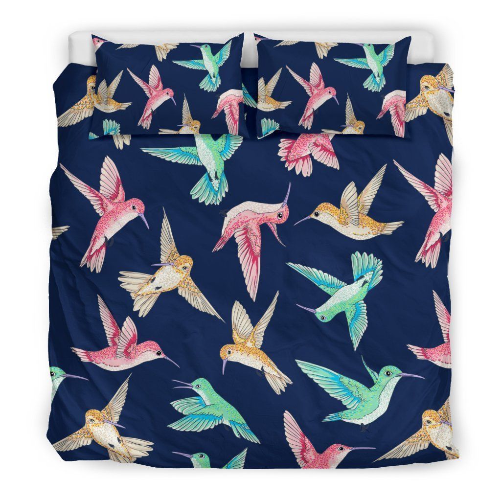 Hummingbird Colorful Bedding Set