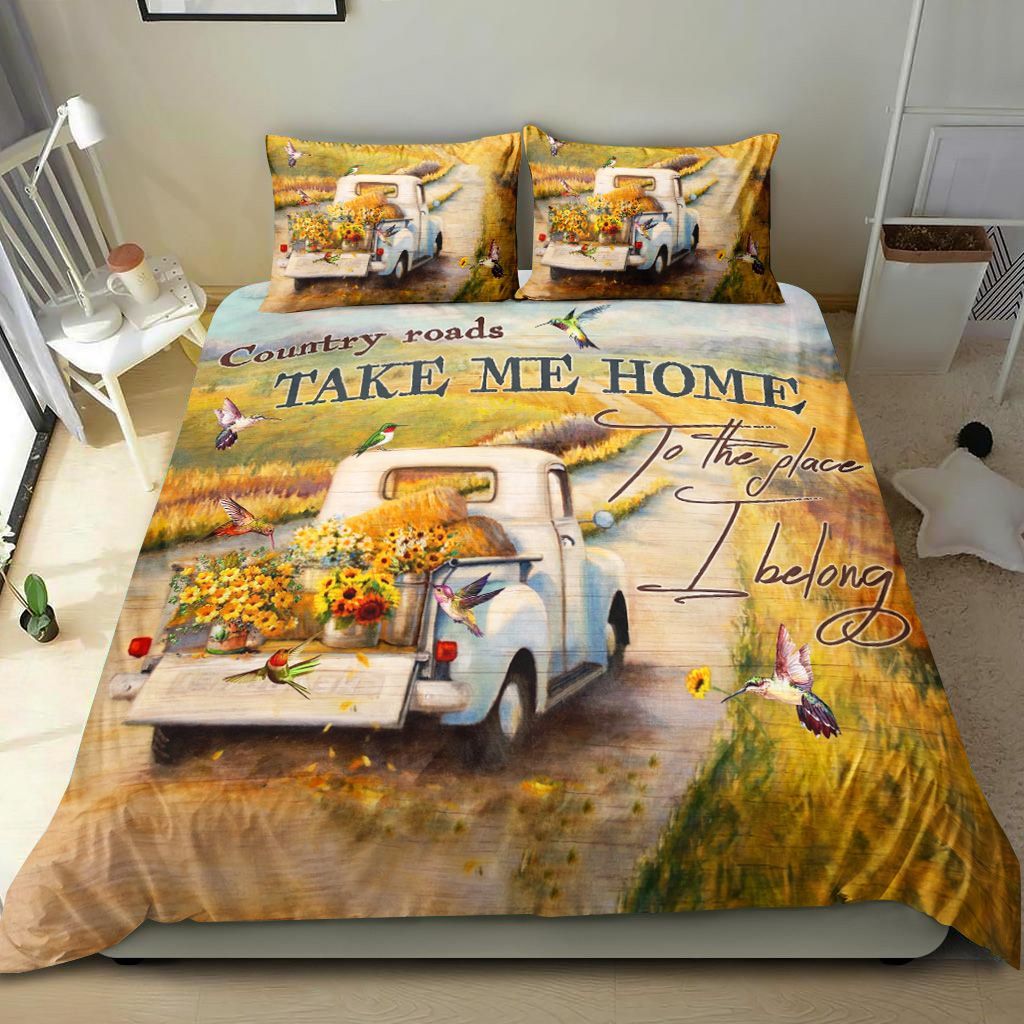 Hummingbird Country Roads Bedding Set