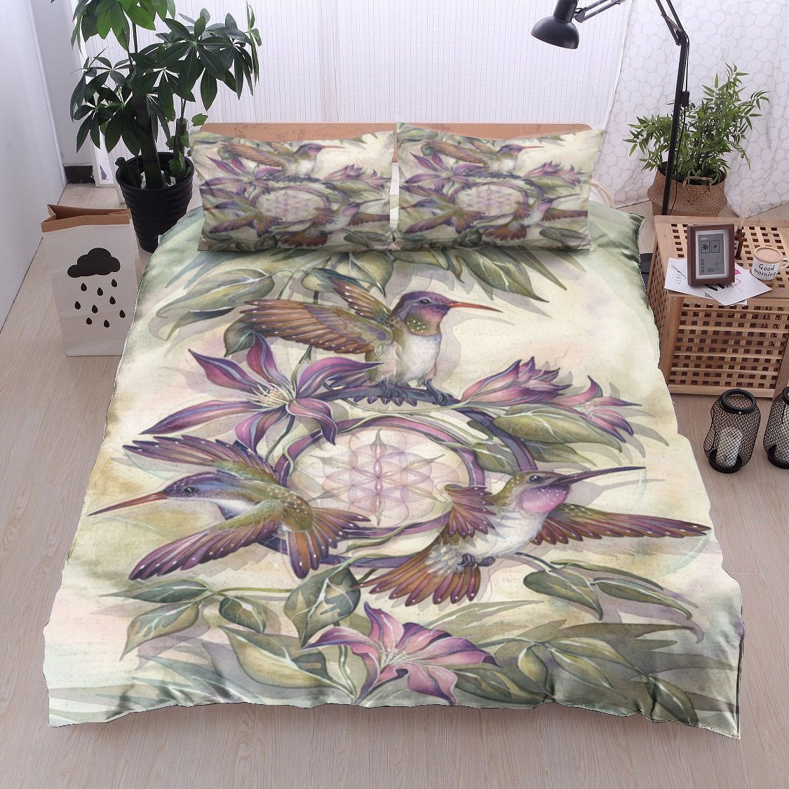 Hummingbird Bedding Set