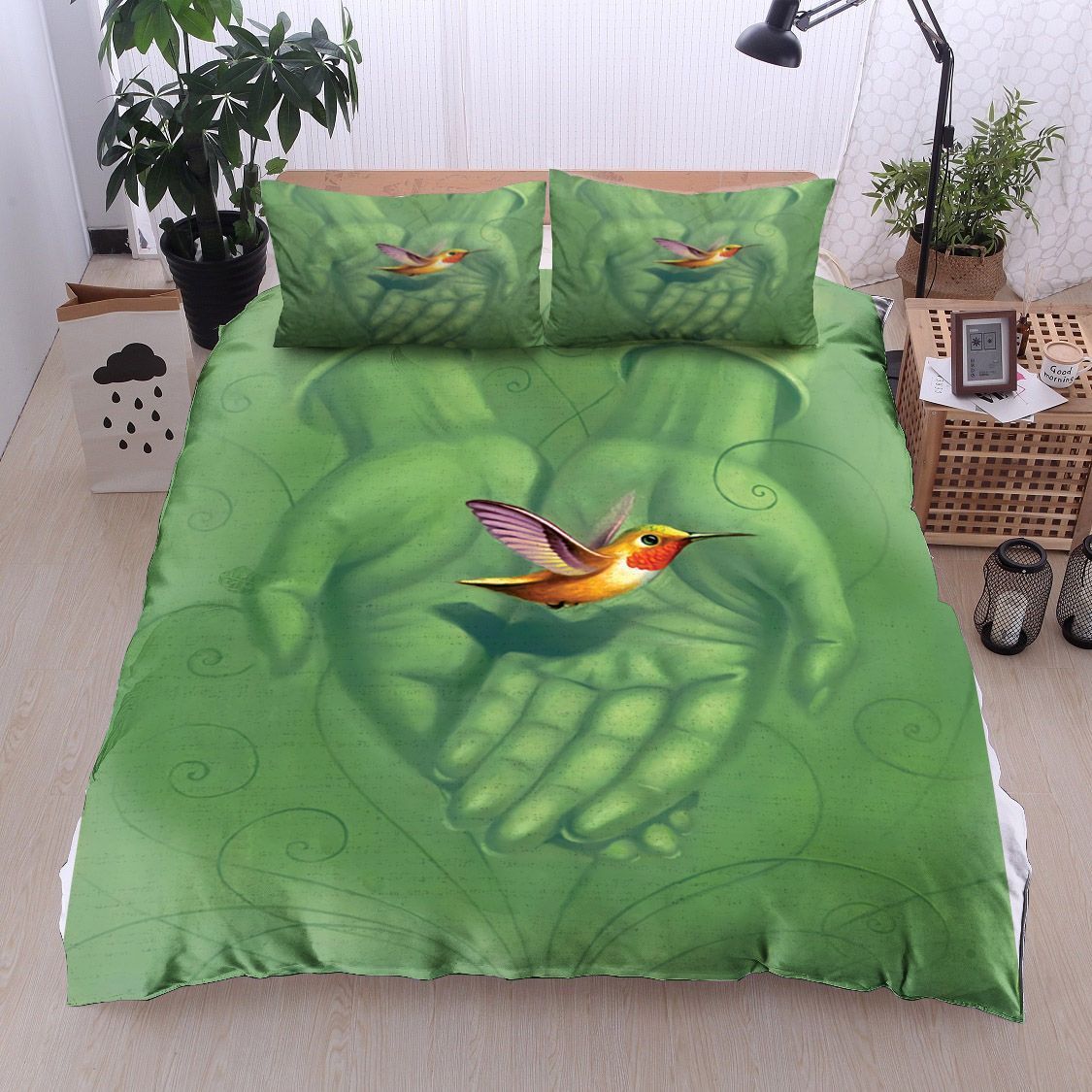 Hummingbird Bedding Set