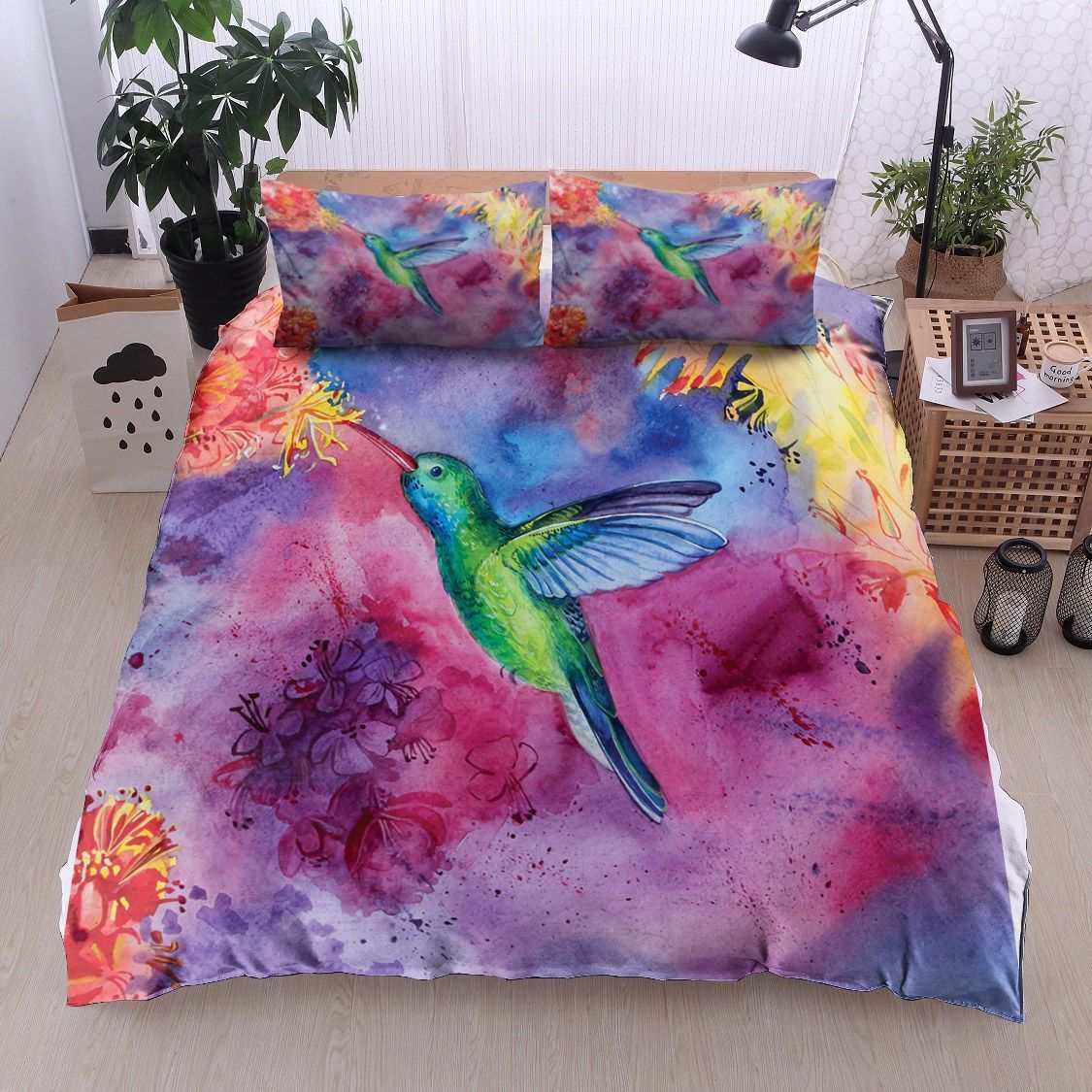 Hummingbird Bedding Set