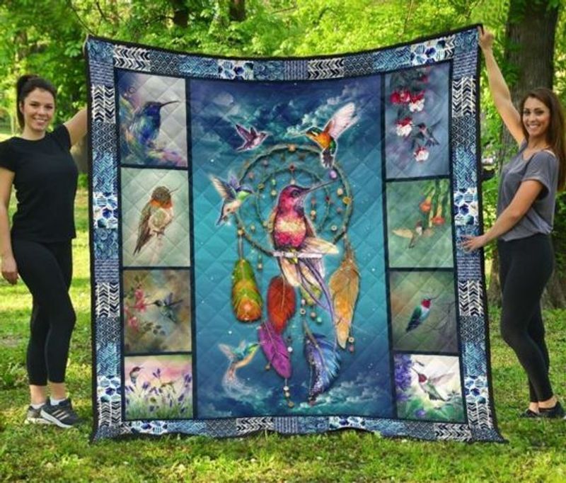 Hummingbird Dreamcatcher Quilt Blanket DHC3112307TD