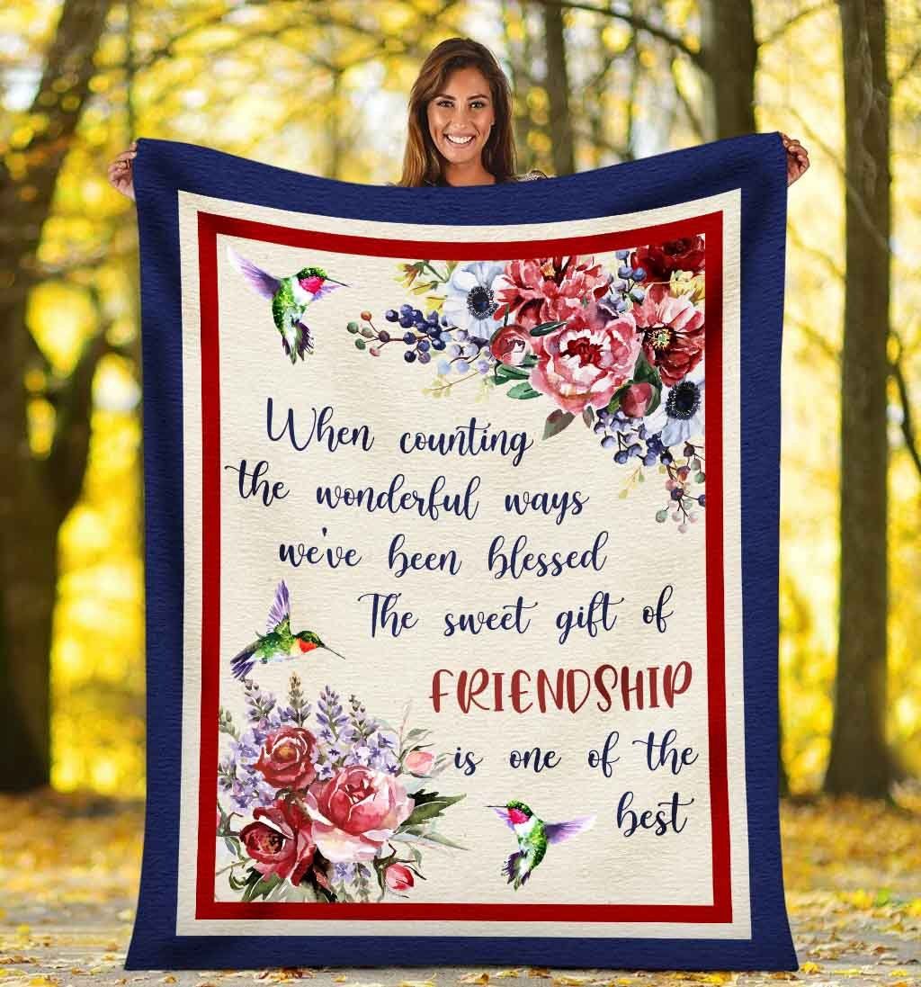 Hummingbird Fleece Blanket