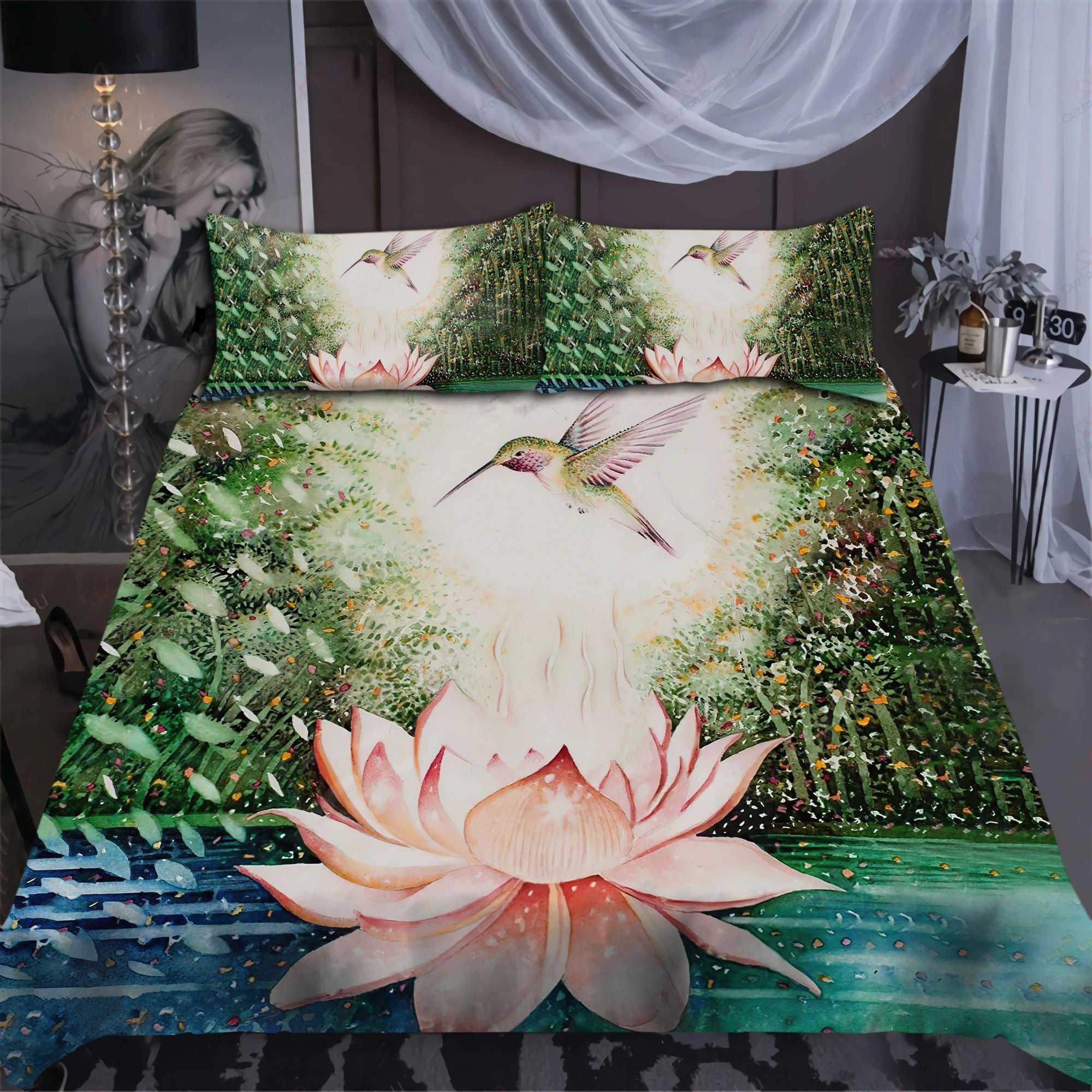 Hummingbird Bedding Set