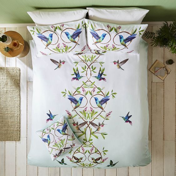 Hummingbird Bedding Set
