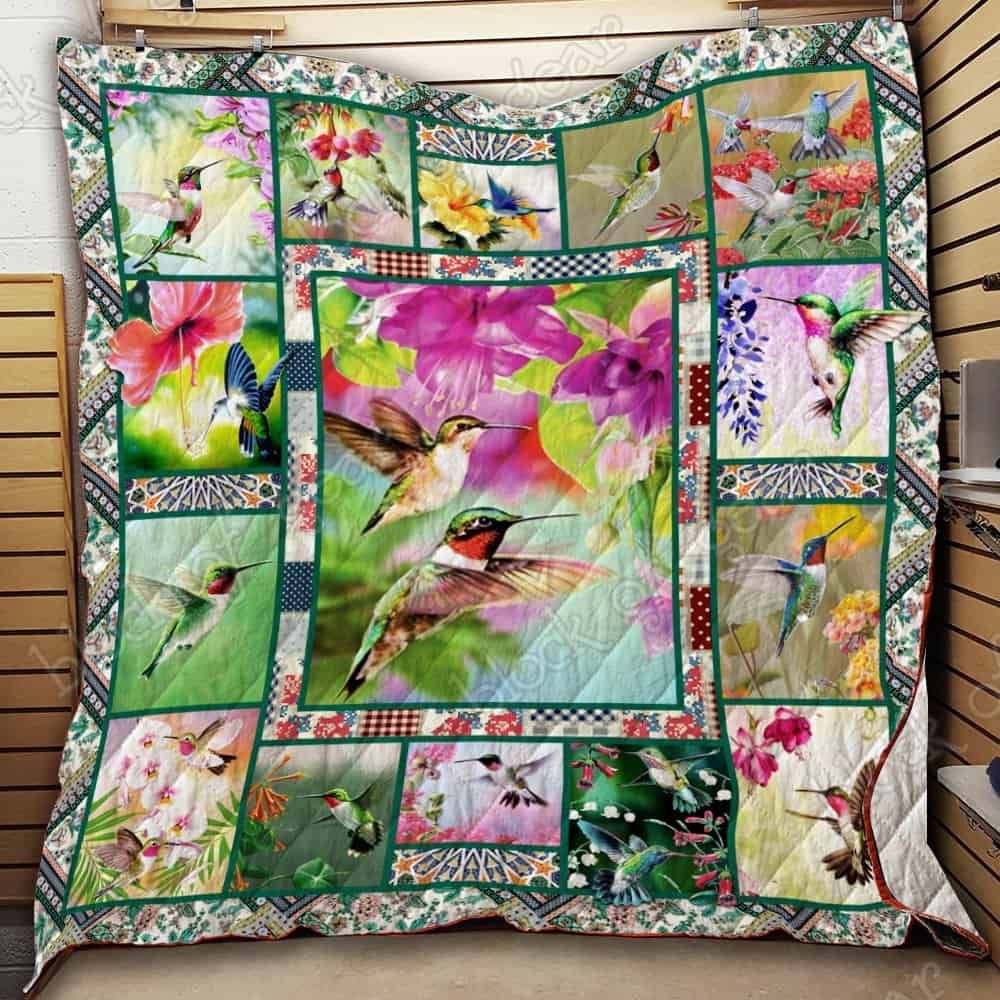 Hummingbird Garden GS-CL-NT2910 Quilt Blanket