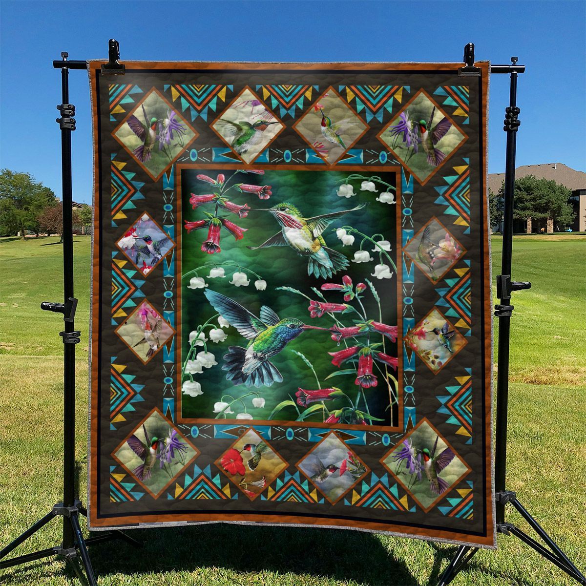 Hummingbird GS-LD1209 Quilt Blanket