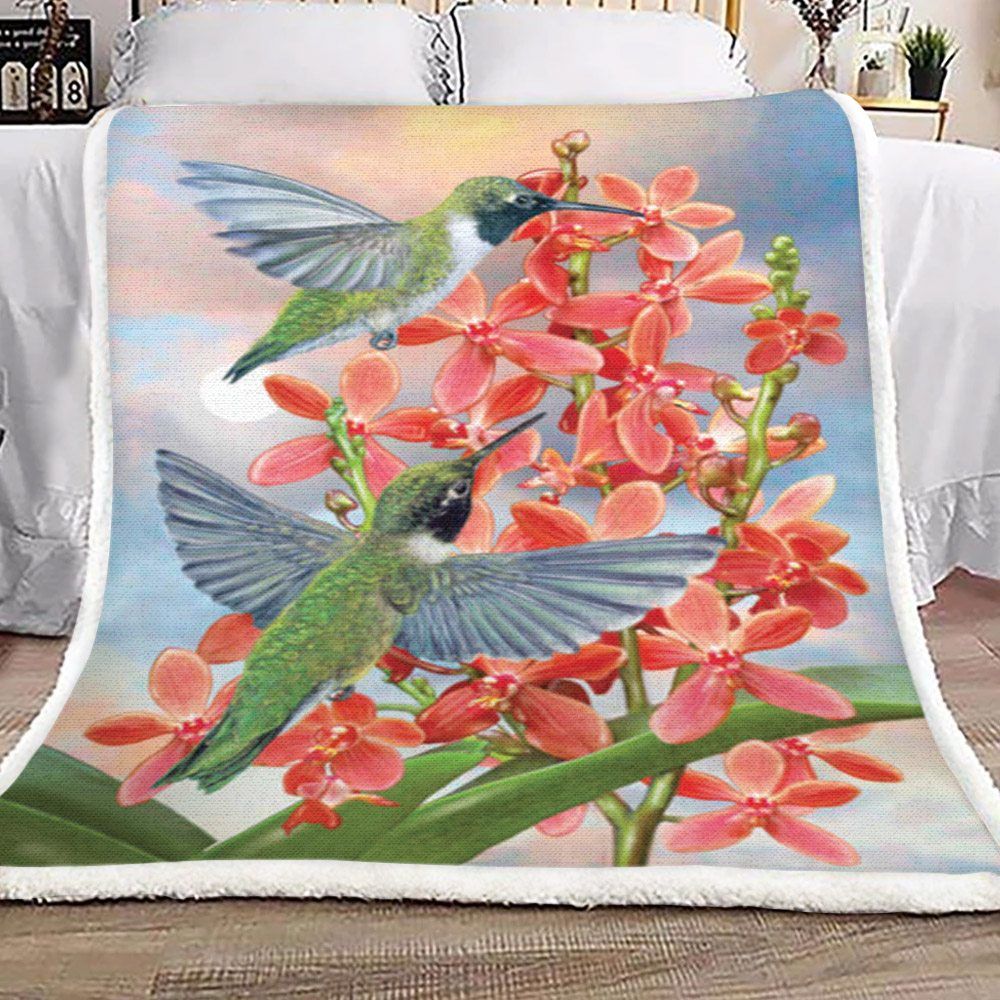 Hummingbird Sherpa Fleece