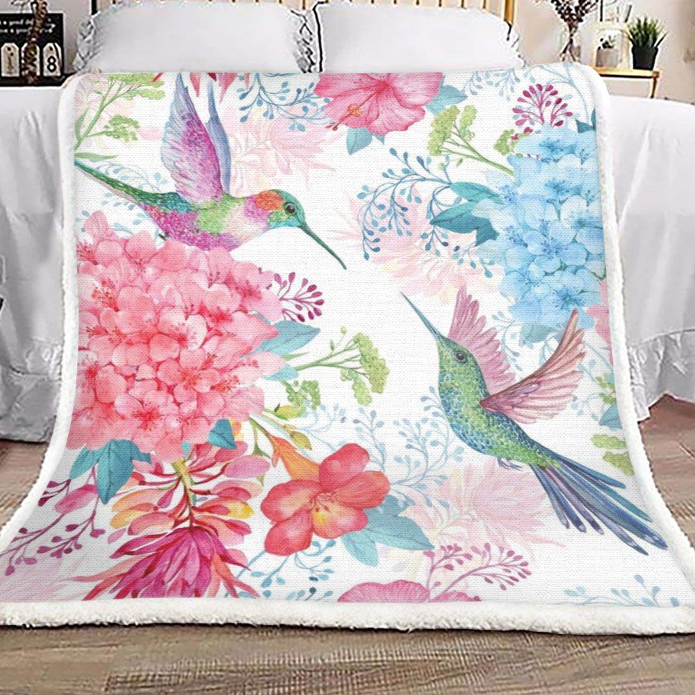 Hummingbird Sherpa Fleece