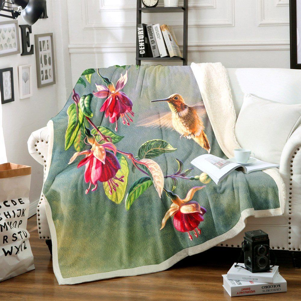 Hummingbird Sherpa Fleece