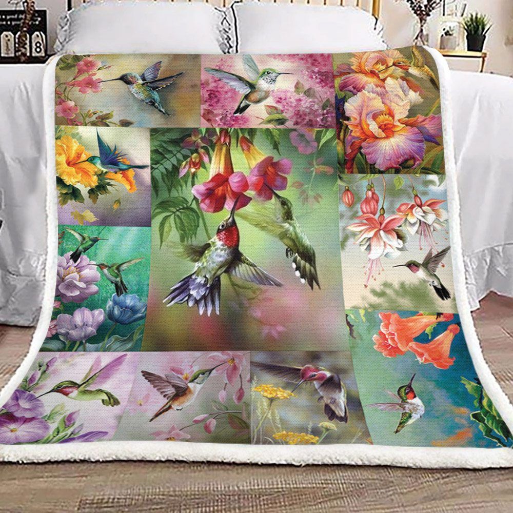 Hummingbird Sherpa Fleece