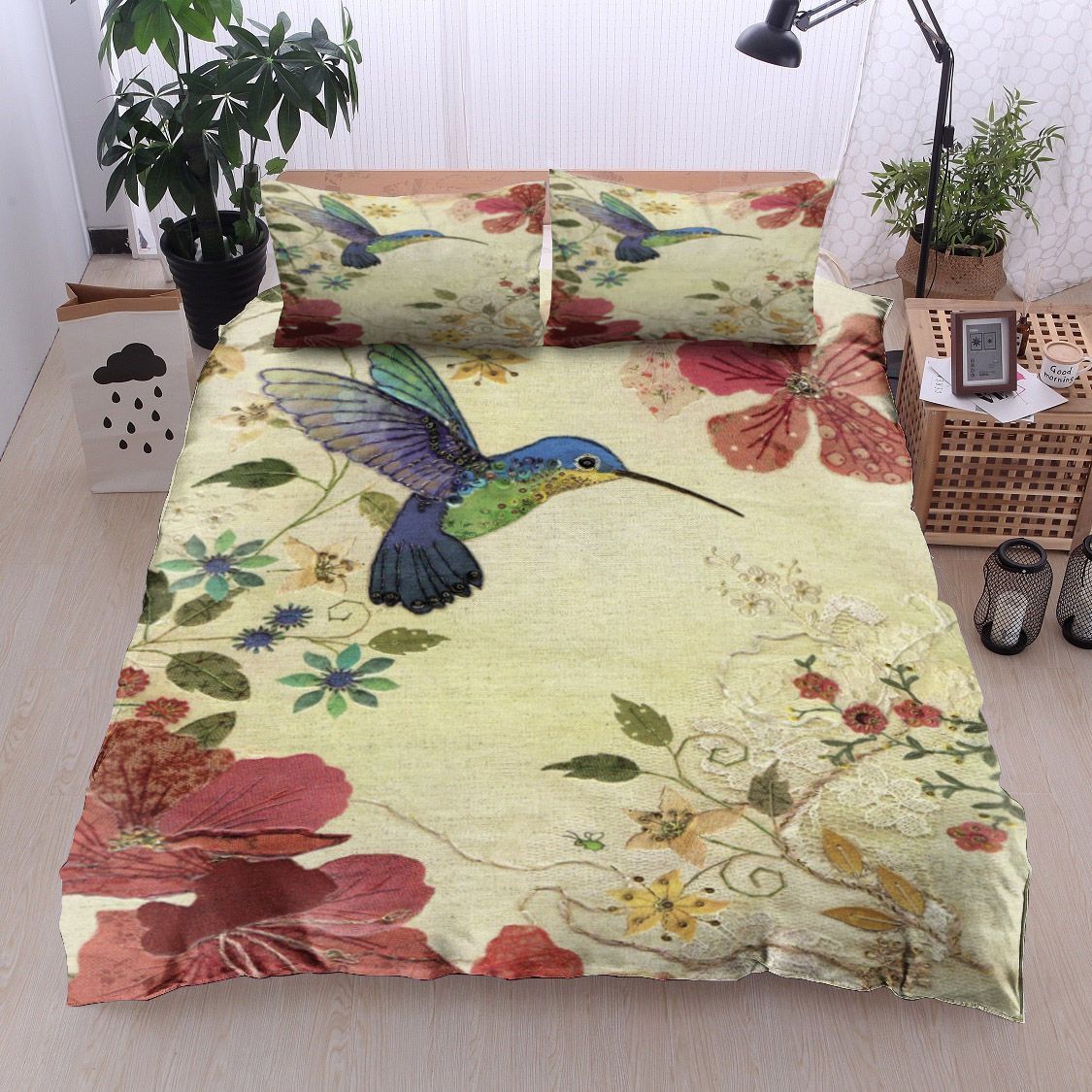 Hummingbird Bedding Set