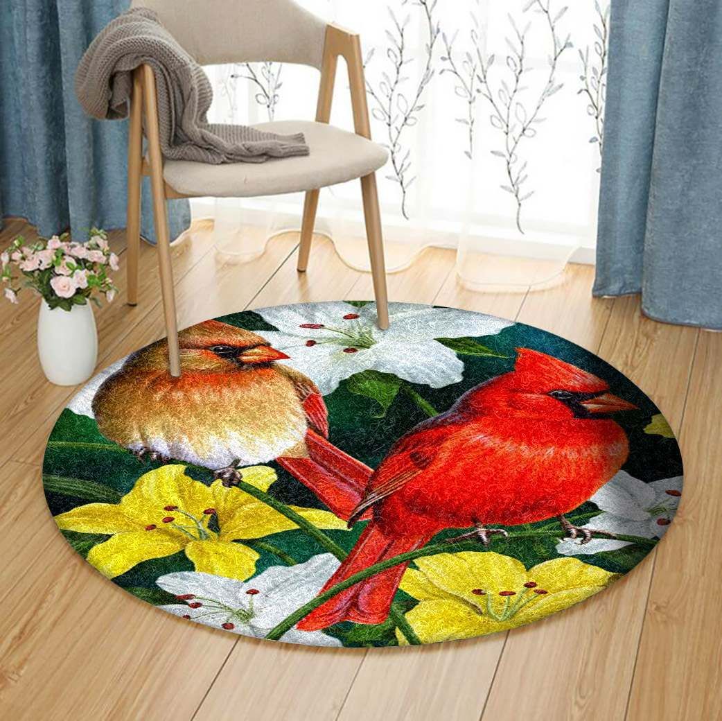 Hummingbird Round Carpet