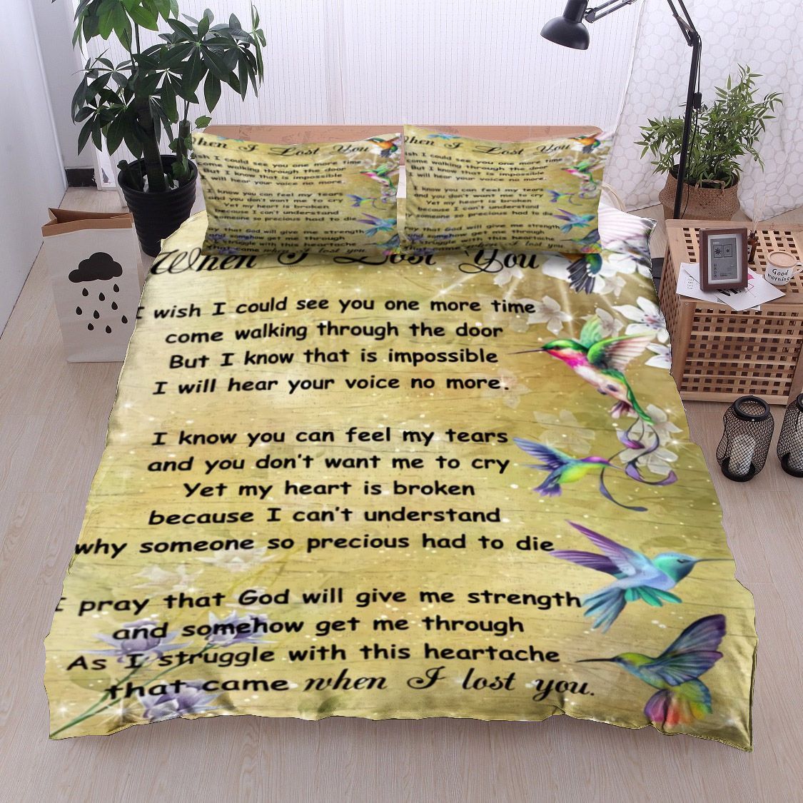 Hummingbird Bedding Set