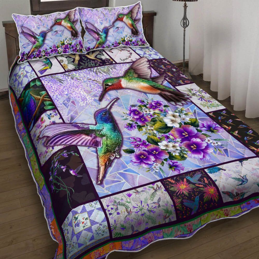Hummingbird Lover Bedding Set