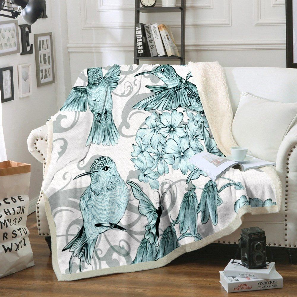 Hummingbird Sherpa Fleece