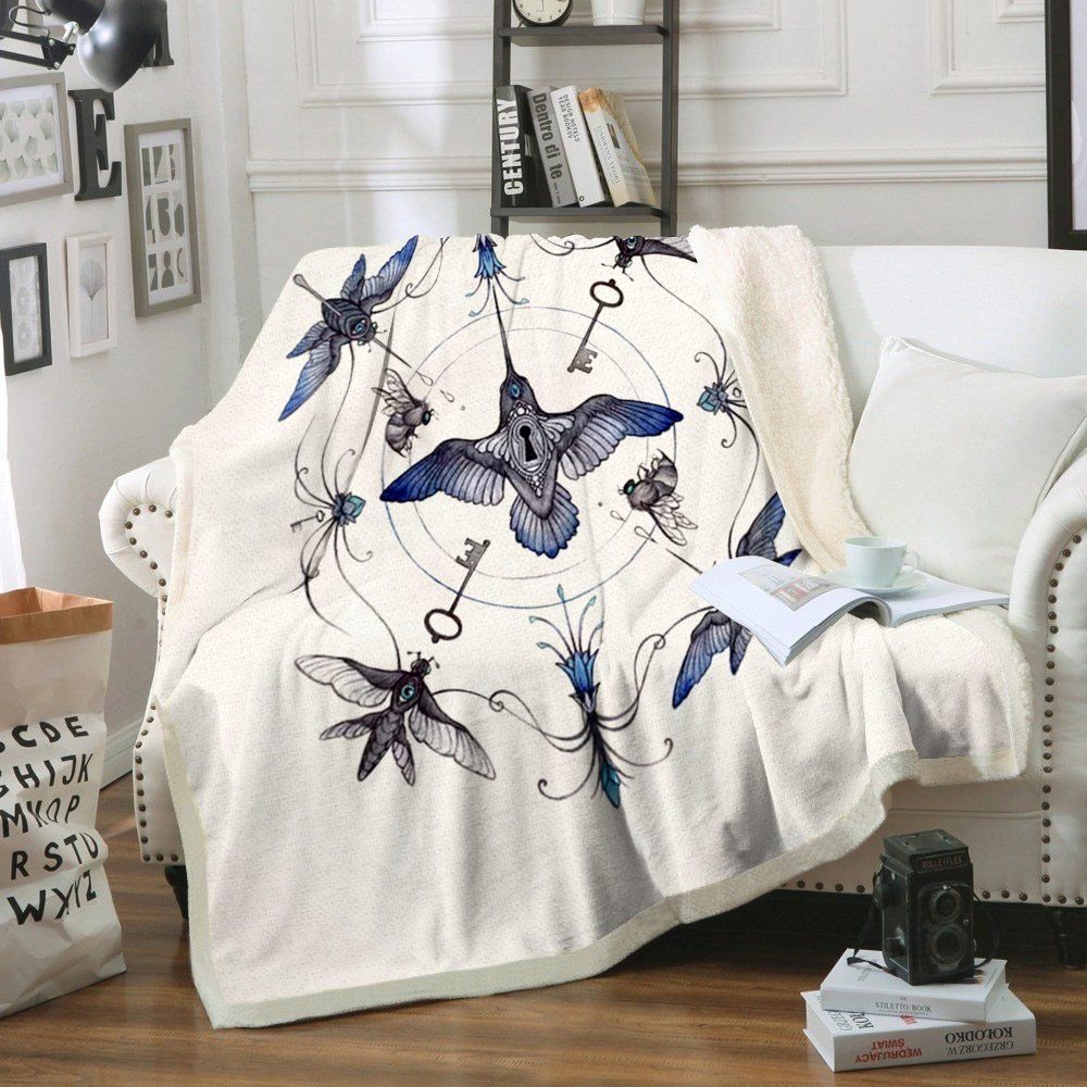 Hummingbird Sherpa Fleece