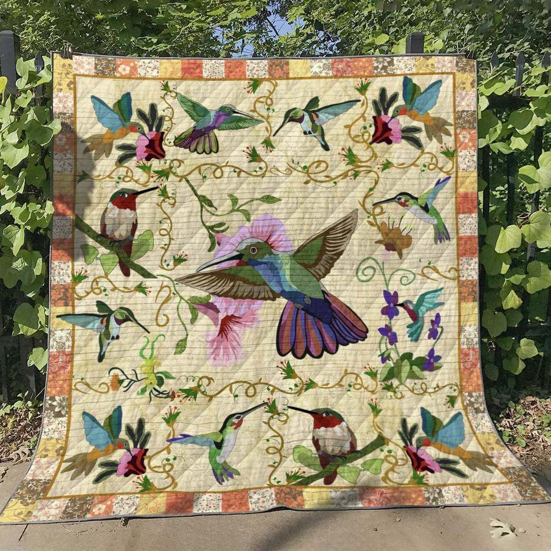 Hummingbird ML050617 Quilt Blanket