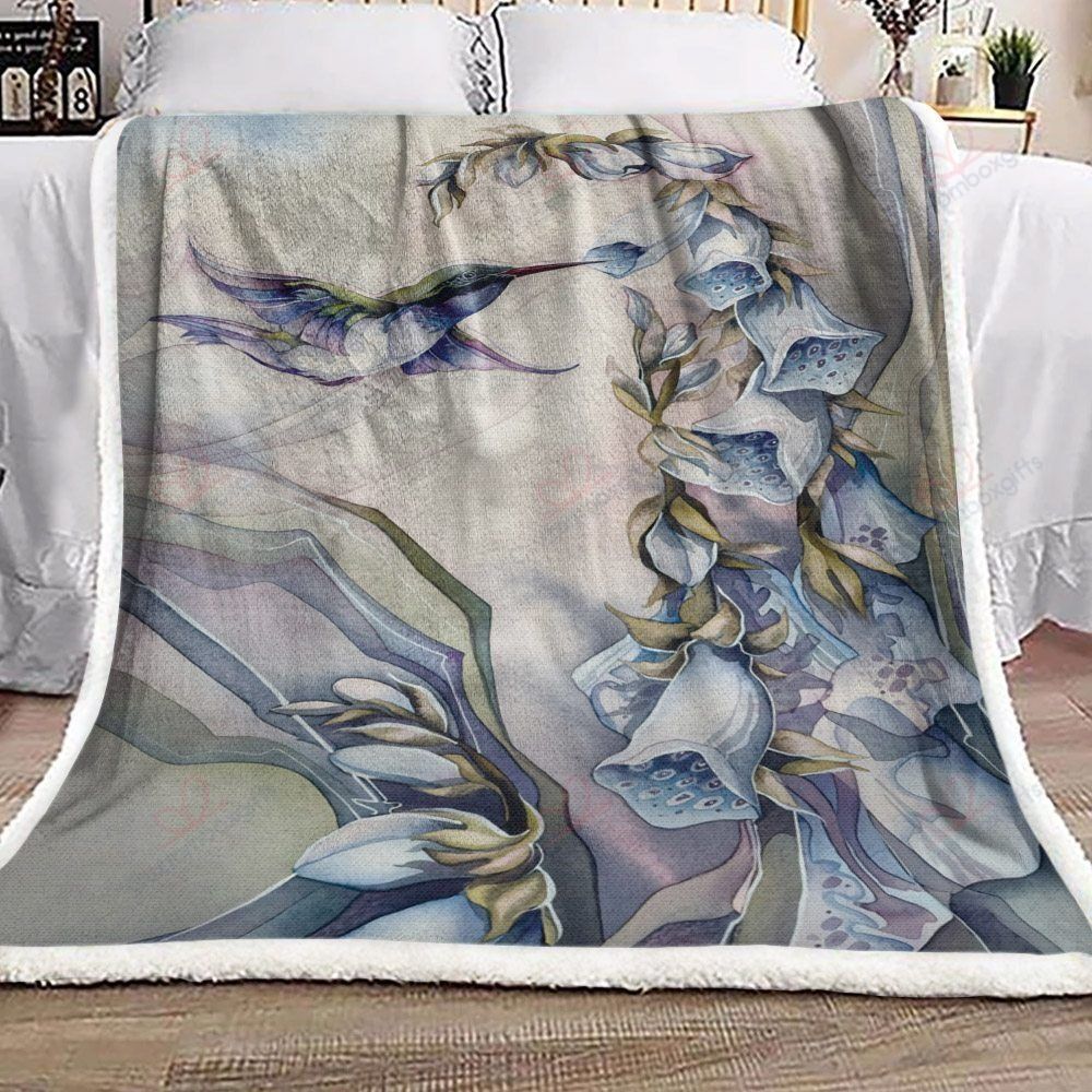 Hummingbird Fleece Blanket