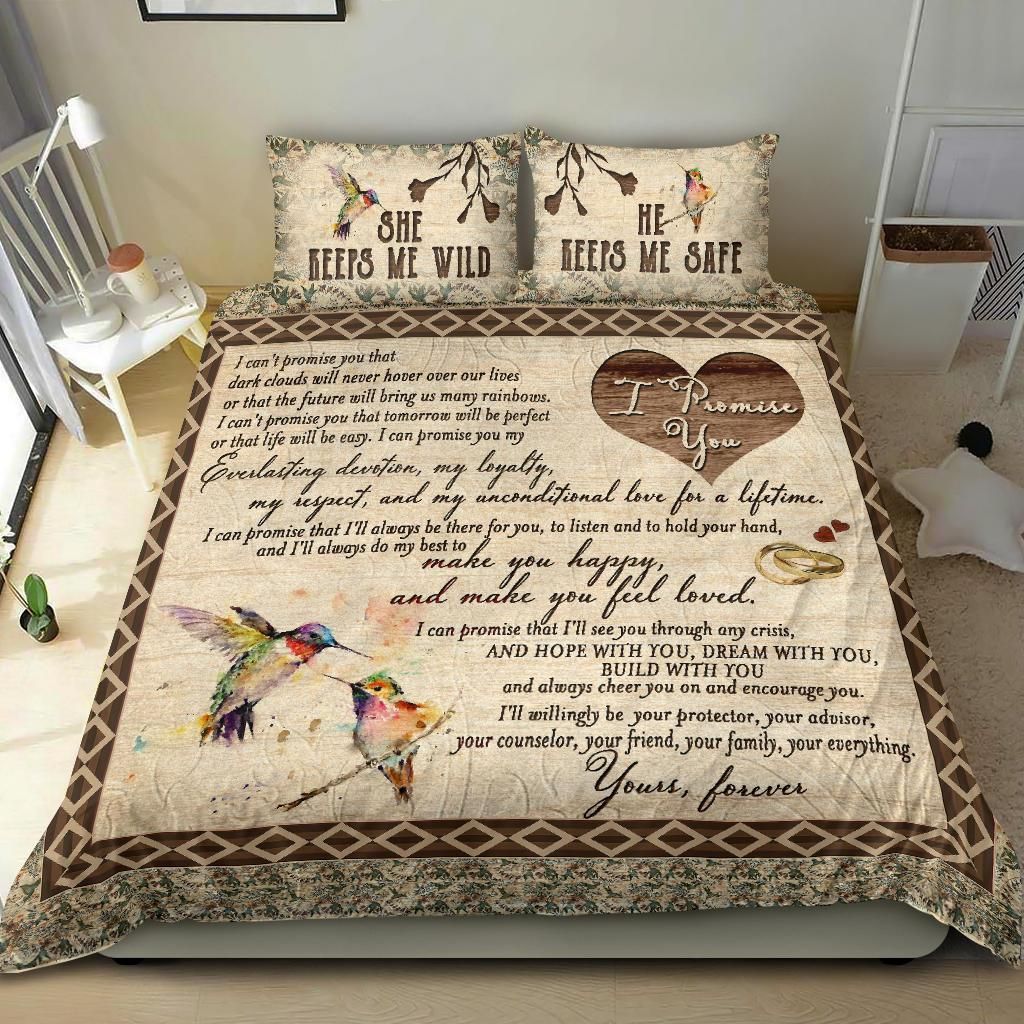 Hummingbird Bedding Set