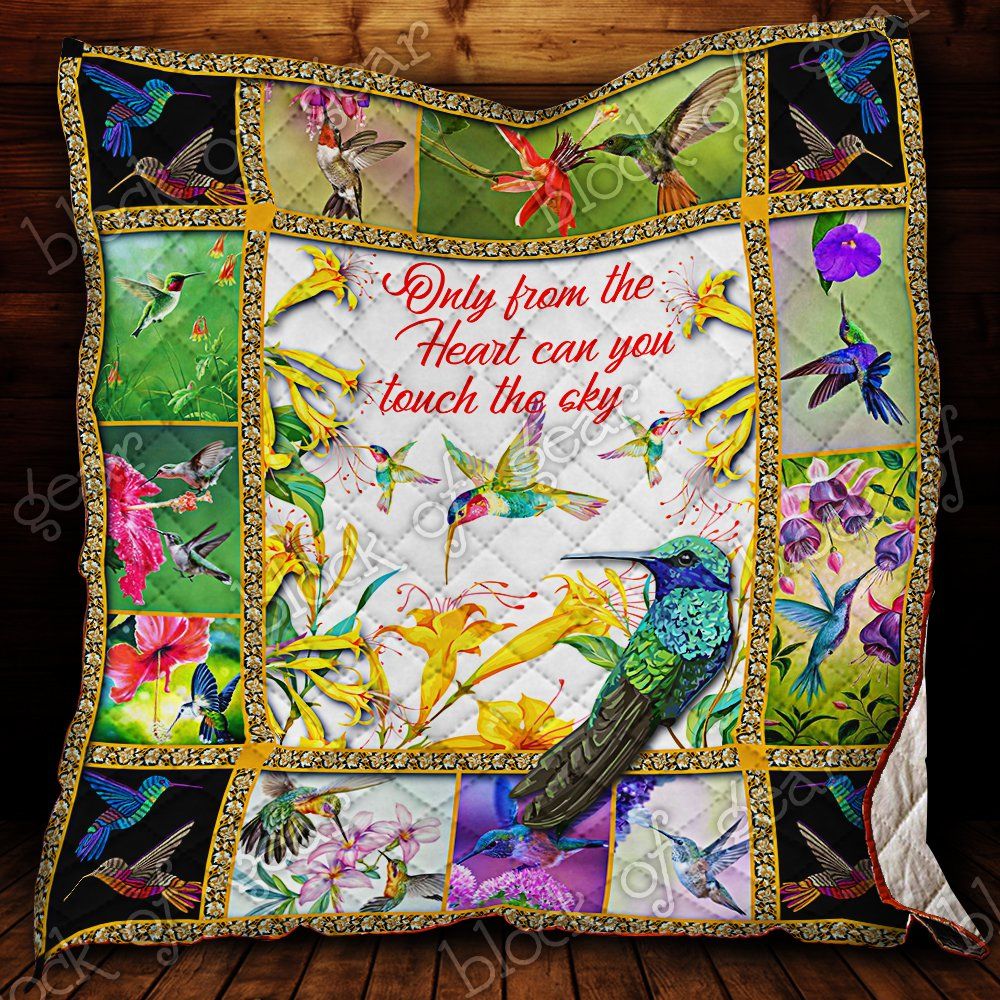 Hummingbird Only From The Heart Can You Touch The Sky Quilt Np261 Dhc11122855Dd
