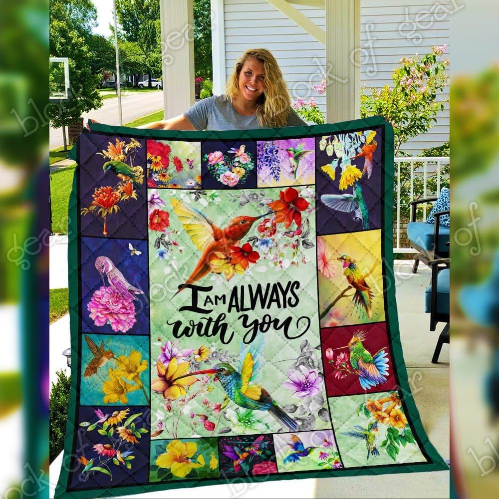 Hummingbird Qo Qo Qo Quilt Blanket Christmas Christmas Gifts Merry Christmas Holiday Gifts Gift Dhc03011289Dd