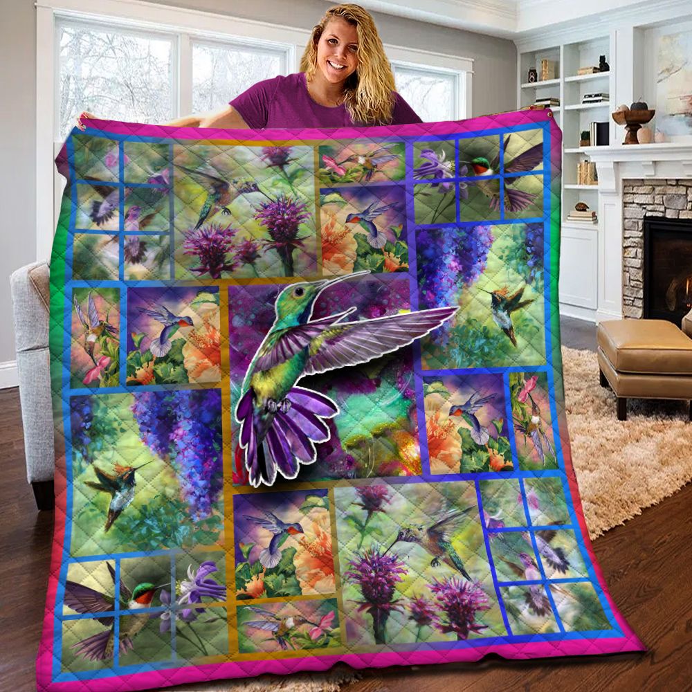Hummingbird Quilt Blanket BBB170226SM