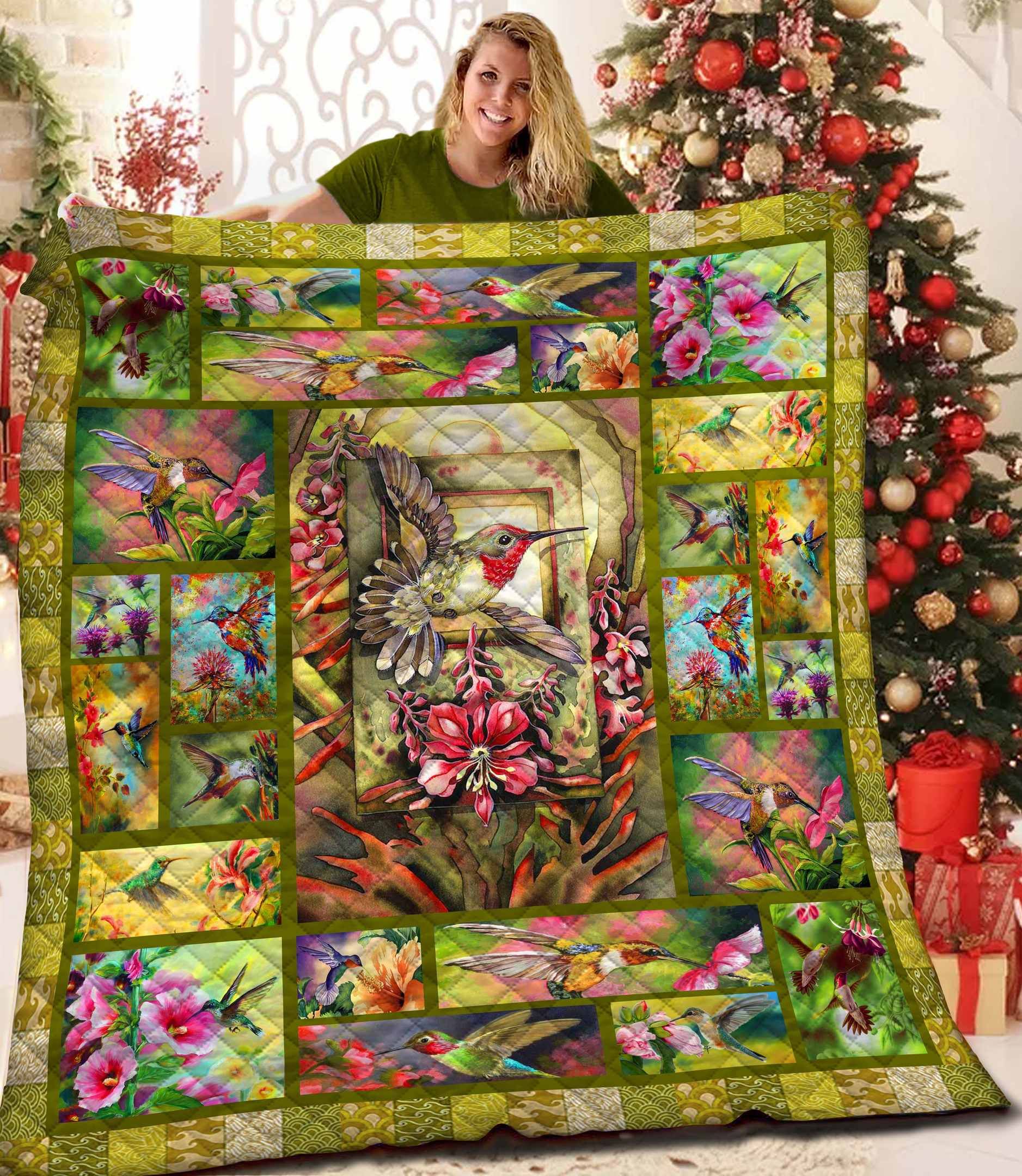 Hummingbird Quilt Blanket BBB201113SM